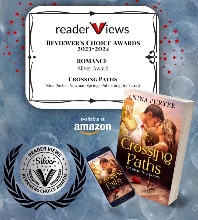 A reader views award for crossing paths