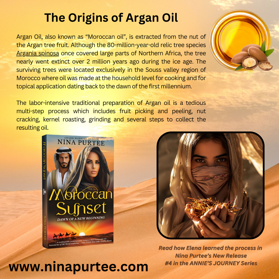 Moroccan Sunset - Argan Oil Description