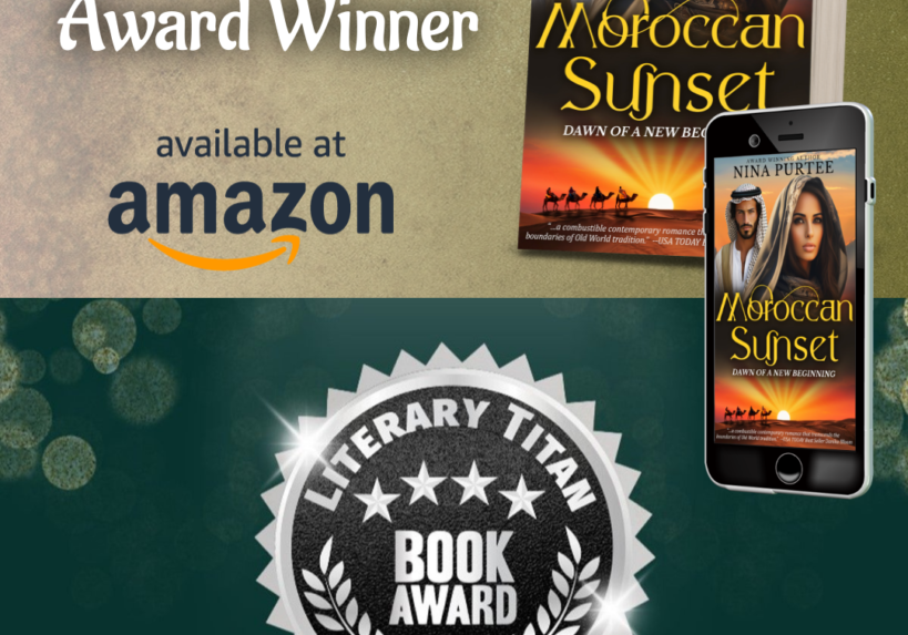 Literary Titan silver award goes to Moroccan Sunset