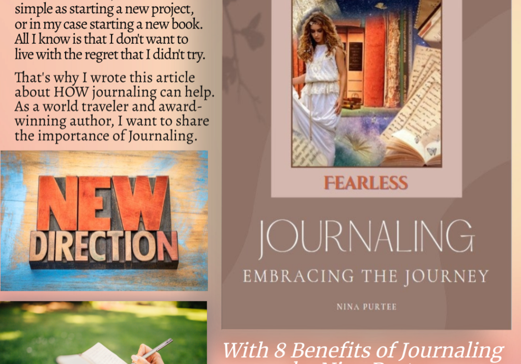 girl writing in journal and article about journaling