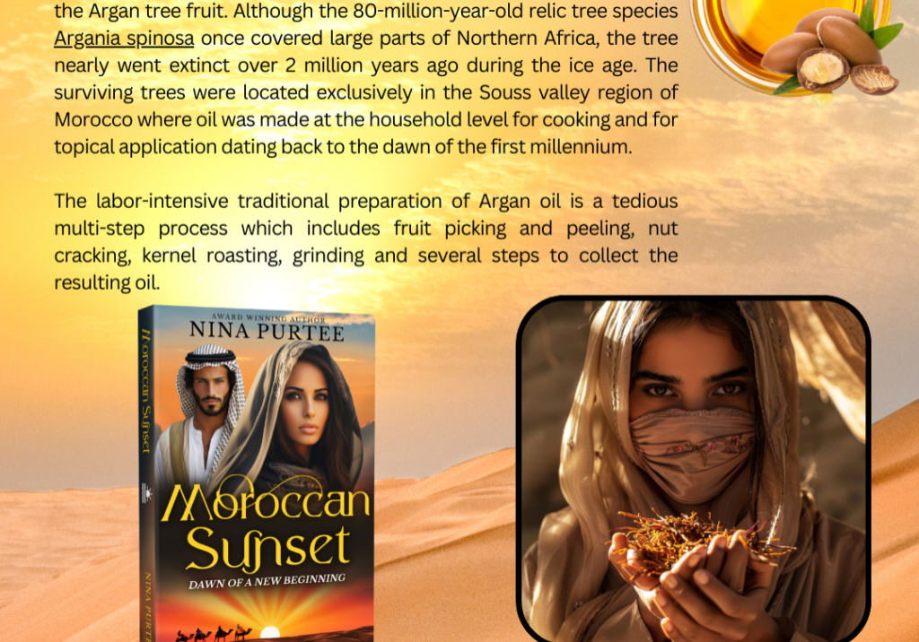 Moroccan Sunset - Argan Oil Description